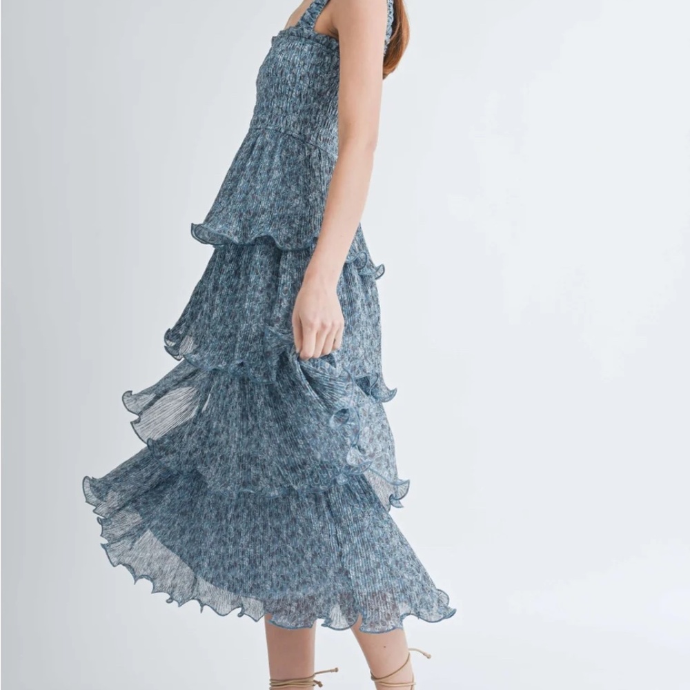 Izzy Ruffle Maxi Dress - Picture 4 of 10